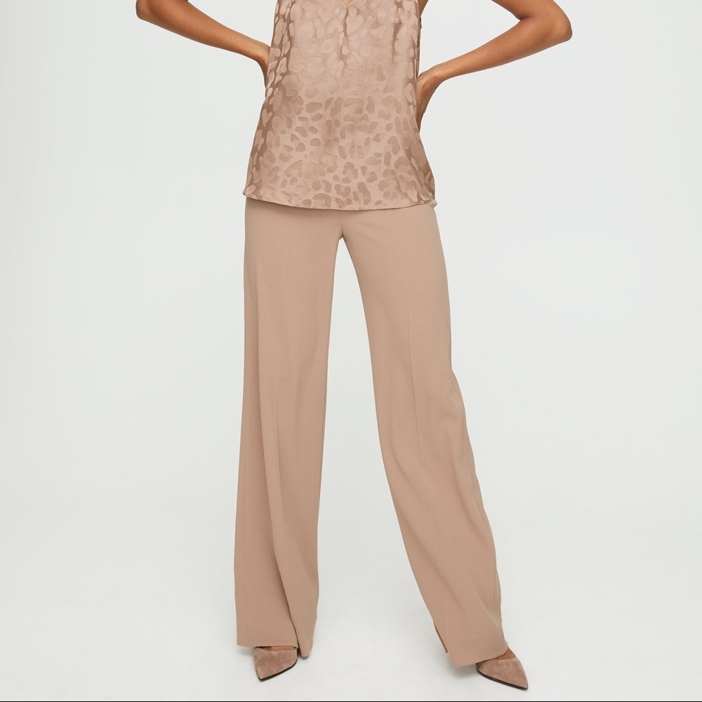 NEW Babaton Lincoln Pant in Clay Mask